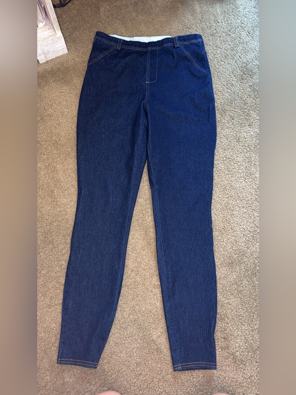 YITTY Dark Blue High-Rise Jeggings